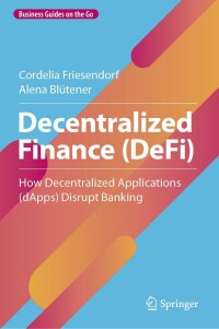 Imagen de portada: Decentralized Finance (DeFi) 9783031374876