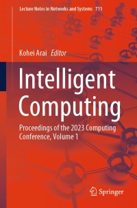 Cover image: Intelligent Computing 9783031377167