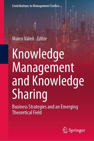 Cover image: Knowledge Management and Knowledge Sharing 9783031378676
