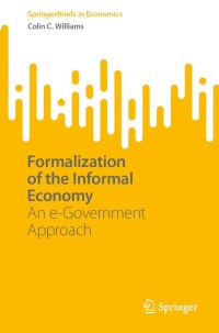 Cover image: Formalization of the Informal Economy 9783031379277