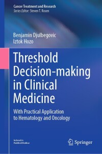 Immagine di copertina: Threshold Decision-making in Clinical Medicine 9783031379925