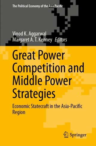 Cover image: Great Power Competition and Middle Power Strategies 9783031380235