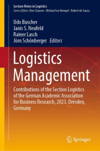 Cover image: Logistics Management 9783031381447