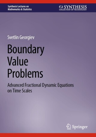 صورة الغلاف: Boundary Value Problems 9783031381997