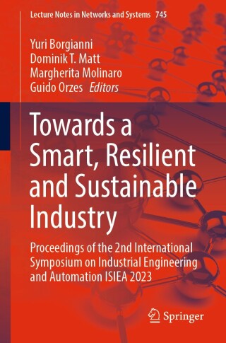 Cover image: Towards a Smart, Resilient and Sustainable Industry 9783031382734