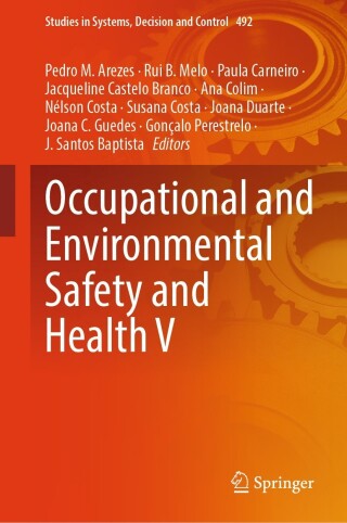 Cover image: Occupational and Environmental Safety and Health V 9783031382765