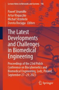 Omslagafbeelding: The Latest Developments and Challenges in Biomedical Engineering 9783031384295