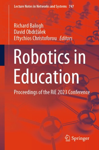 Cover image: Robotics in Education 9783031384530