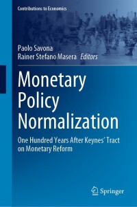 Cover image: Monetary Policy Normalization 9783031387074