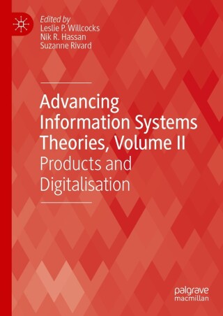 Cover image: Advancing Information Systems Theories, Volume II 9783031387180