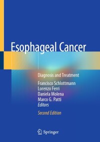 Cover image: Esophageal Cancer 2nd edition 9783031390852