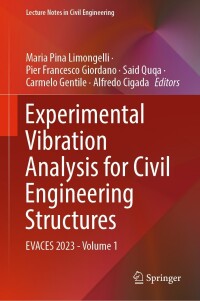 Cover image: Experimental Vibration Analysis for Civil Engineering Structures 9783031391088