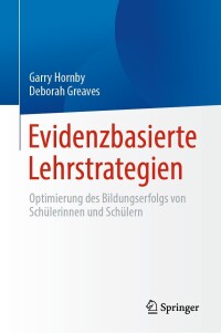 Imagen de portada: Evidenzbasierte Lehrstrategien 9783031392931