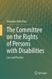 Cover image: The Committee on the Rights of Persons with Disabilities 9783031394140