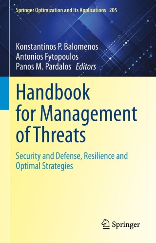 Imagen de portada: Handbook for Management of Threats 9783031395413