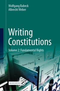 Cover image: Writing Constitutions 9783031396212