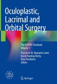 Cover image: Oculoplastic, Lacrimal and Orbital Surgery 9783031396335