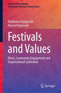 Cover image: Festivals and Values 9783031397516