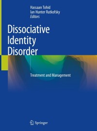 Imagen de portada: Dissociative Identity Disorder 9783031398537