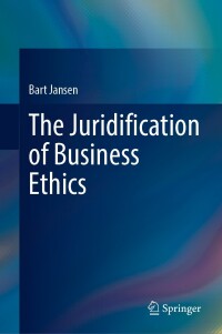 Imagen de portada: The Juridification of Business Ethics 9783031399077