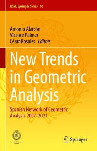 Imagen de portada: New Trends in Geometric Analysis 9783031399152