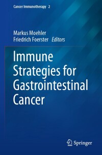 Cover image: Immune Strategies for Gastrointestinal Cancer 9783031399435
