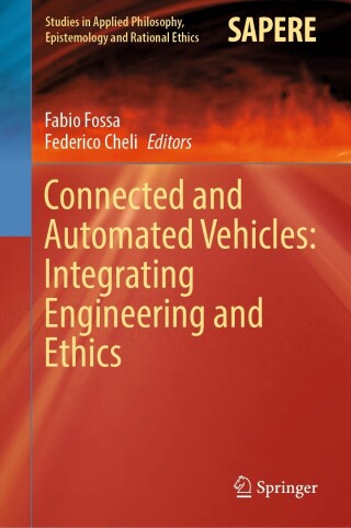 Titelbild: Connected and Automated Vehicles: Integrating Engineering and Ethics 9783031399909