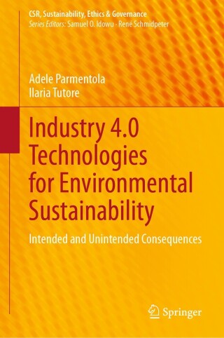Cover image: Industry 4.0 Technologies for Environmental Sustainability 9783031400094