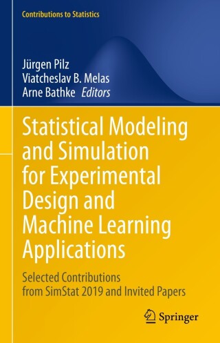 Cover image: Statistical Modeling and Simulation for Experimental Design and Machine Learning Applications 9783031400544