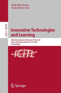 Imagen de portada: Innovative Technologies and Learning 9783031401121