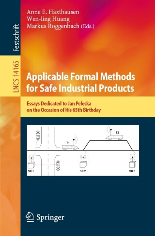 Cover image: Applicable Formal Methods for Safe Industrial Products 9783031401312