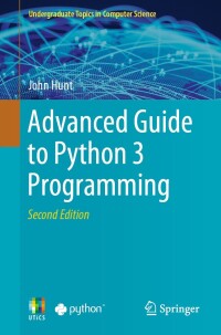 Cover image: Advanced Guide to Python 3 Programming 2nd edition 9783031403354