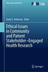 Cover image: Ethical Issues in Community and Patient Stakeholder–Engaged Health Research 9783031403781