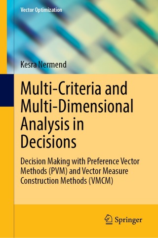 Imagen de portada: Multi-Criteria and Multi-Dimensional Analysis in Decisions 9783031405372