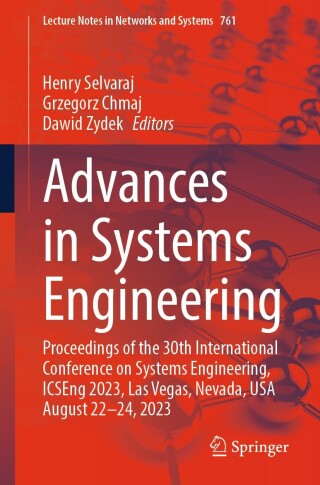Imagen de portada: Advances in Systems Engineering 9783031405785
