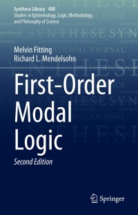 Cover image: First-Order Modal Logic 2nd edition 9783031407130