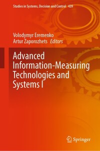 Cover image: Advanced Information-Measuring Technologies and Systems I 9783031407178