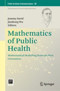Immagine di copertina: Mathematics of Public Health 9783031408045
