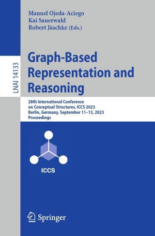 Imagen de portada: Graph-Based Representation and Reasoning 9783031409592