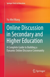 Imagen de portada: Online Discussion in Secondary and Higher Education 9783031410376