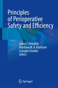 Immagine di copertina: Principles of Perioperative Safety and Efficiency 9783031410888