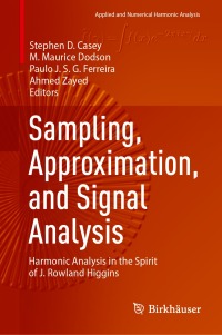 Cover image: Sampling, Approximation, and Signal Analysis 9783031411298