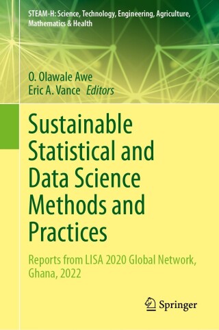 Imagen de portada: Sustainable Statistical and Data Science Methods and Practices 9783031413513