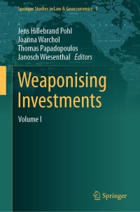 Cover image: Weaponising Investments 9783031414749