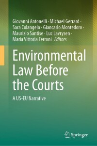 Cover image: Environmental Law Before the Courts 9783031415265