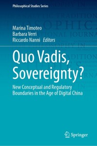 Omslagafbeelding: Quo Vadis, Sovereignty? 9783031415654