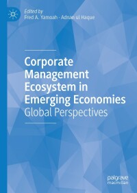 Omslagafbeelding: Corporate Management Ecosystem in Emerging Economies 9783031415777