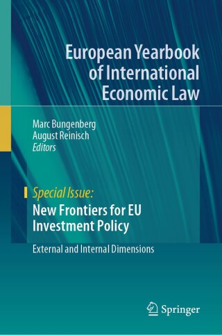Cover image: New Frontiers for EU Investment Policy 9783031419768