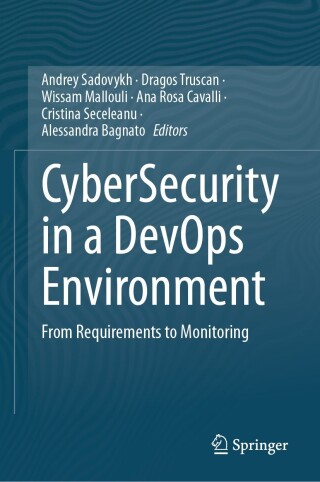 Cover image: CyberSecurity in a DevOps Environment 9783031422119