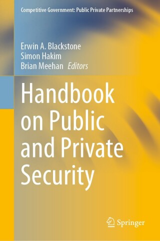 Cover image: Handbook on Public and Private Security 9783031424052